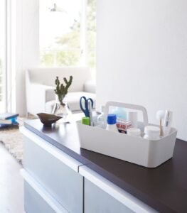 yamazaki tower bed side caddy